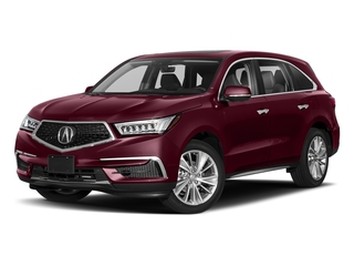 Basque Red Pearl II 2018 Acura MDX Pictures MDX Utility 4D Technology 2WD photos front view