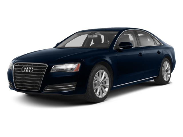 Night Blue Pearl 2013 Audi A8 Pictures A8 Sedan 4D 4.0T AWD V8 Turbo photos front view