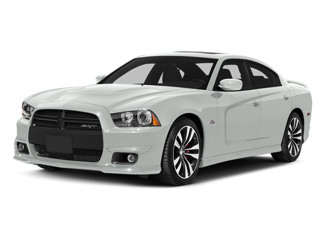 Bright White Clearcoat 2014 Dodge Charger Pictures Charger Sedan 4D SRT-8 V8 photos front view