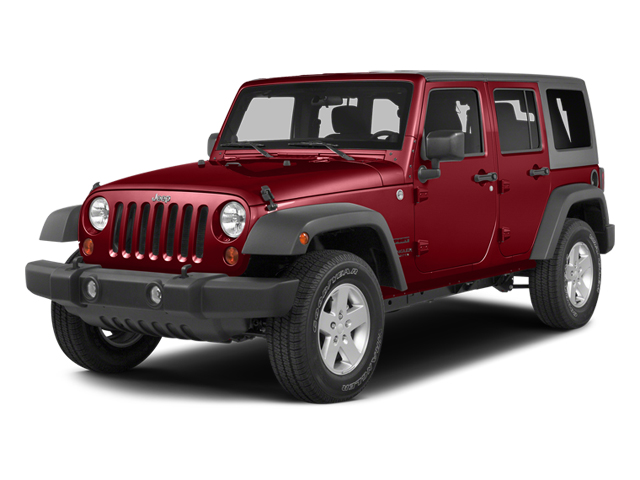Flame Red Clearcoat 2014 Jeep Wrangler Unlimited Pictures Wrangler Unlimited Utility 4D Unlimited Rubicon 4WD V6 photos front view