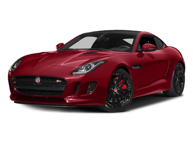 Italian Racing Red Metallic 2016 Jaguar F-TYPE Pictures F-TYPE Coupe 2D S V6 photos front view