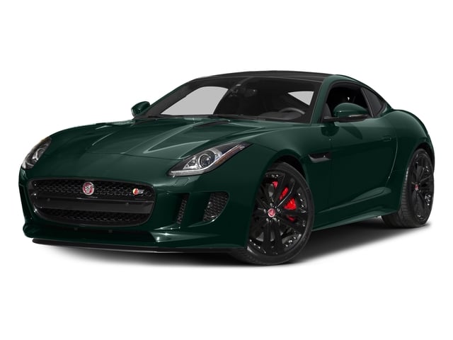 British Racing Green Metallic 2016 Jaguar F-TYPE Pictures F-TYPE Coupe 2D S V6 photos front view