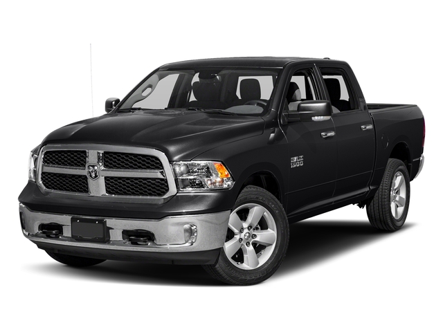 Black Clearcoat 2016 Ram 1500 Pictures 1500 Crew Cab SLT 2WD photos front view