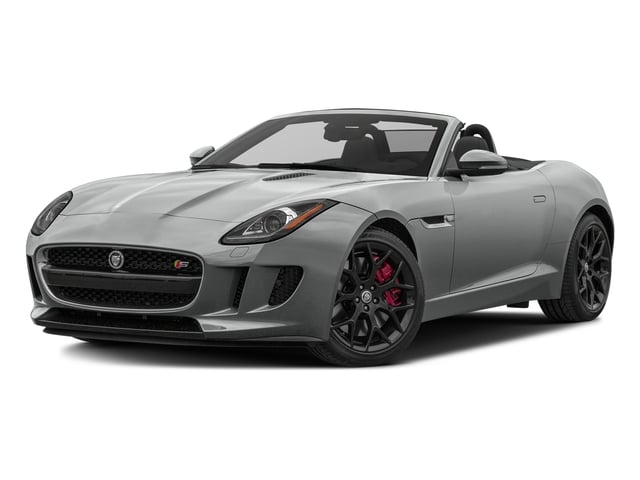 Rhodium Silver Metallic 2017 Jaguar F-TYPE Pictures F-TYPE Convertible 2D S V6 photos front view