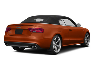 Volcano Red Metallic/Black Roof 2014 Audi S5 Pictures S5 Convertible 2D S5 Prestige AWD photos rear view