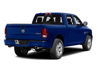 Blue Streak Pearlcoat 2014 Ram 1500 Pictures 1500 Crew Cab Express 4WD photos rear view