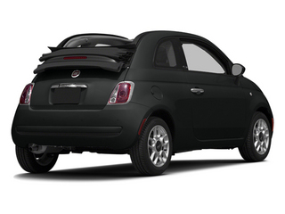Nero Puro (Straight Black) 2014 FIAT 500c Pictures 500c Convertible 2D Lounge I4 photos rear view