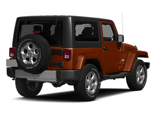 Copperhead Pearlcoat 2014 Jeep Wrangler Pictures Wrangler Utility 2D Sport 4WD V6 photos rear view
