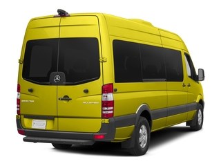Calcite Yellow Metallic 2016 Mercedes-Benz Sprinter Passenger Vans Pictures Sprinter Passenger Vans Extended Passenger Van High Roof photos rear view