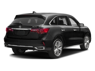 Crystal Black Pearl 2017 Acura MDX Pictures MDX Utility 4D Technology 2WD V6 photos rear view