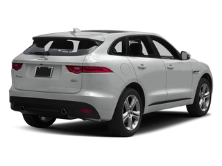 Rhodium Silver Metallic 2017 Jaguar F-PACE Pictures F-PACE Utility 4D 35t R-Sport AWD V6 photos rear view