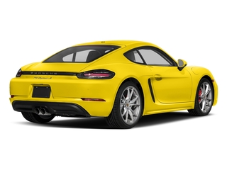 Racing Yellow 2017 Porsche 718 Cayman Pictures 718 Cayman Coupe 2D S H4 Turbo photos rear view