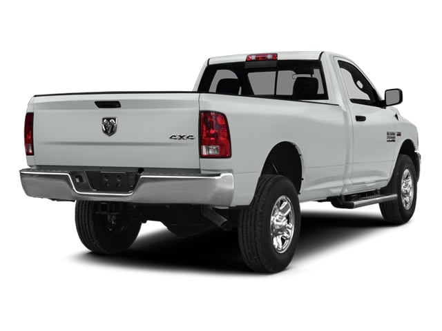 Bright White Clearcoat 2014 Ram 2500 Pictures 2500 Regular Cab SLT 2WD photos rear view