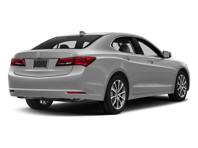 Lunar Silver Metallic 2017 Acura TLX Pictures TLX Sedan 4D Technology V6 photos rear view