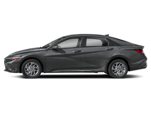 2026 Hyundai Elantra Hybrid Blue Sedan