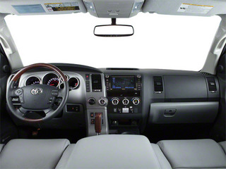 2013 Toyota Sequoia Pictures Sequoia Utility 4D Platinum 4WD V8 photos full dashboard