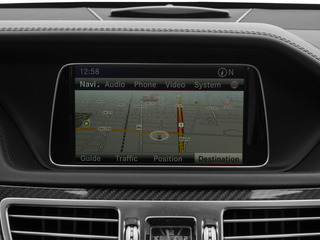 2015 Mercedes-Benz E-Class Pictures E-Class Sedan 4D E63 AMG S AWD V8 Turbo photos navigation system