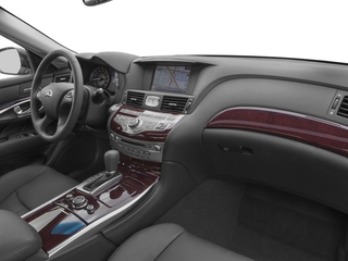 2017 INFINITI Q70 Hybrid Pictures Q70 Hybrid Sedan 4D V6 Hybrid photos passenger's dashboard