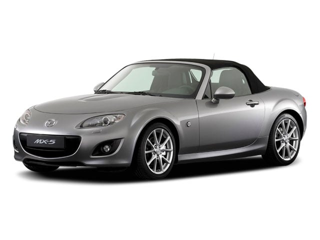 2009 Mazda MX-5 Miata Prices and Values Convertible 2D Touring side front view
