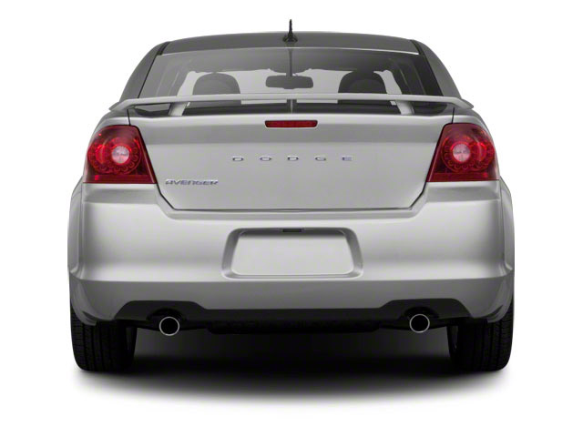 2013 Dodge Avenger Prices and Values Sedan 4D SXT I4 rear view
