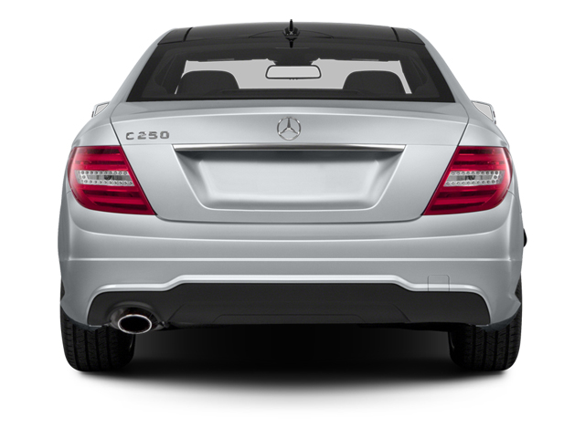 2013 Mercedes-Benz C-Class Prices and Values Coupe 2D C250 rear view