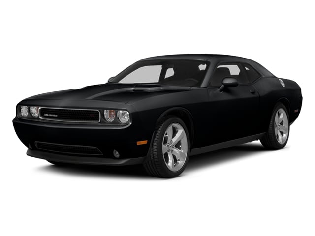 2014 Dodge Challenger Prices and Values Coupe 2D R/T V8 side front view
