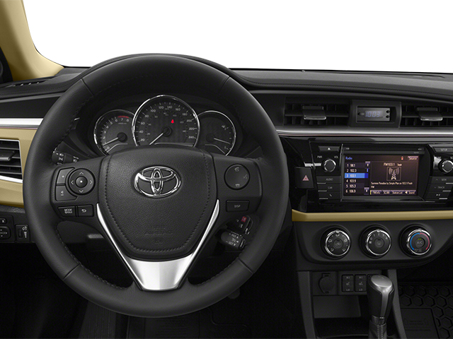 2014 Toyota Corolla Prices and Values Sedan 4D L I4 driver's dashboard