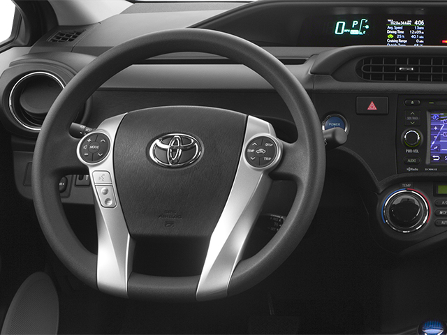 2014 Toyota Prius c Pictures Prius c Liftack 5D c I4 Hybrid photos driver's dashboard