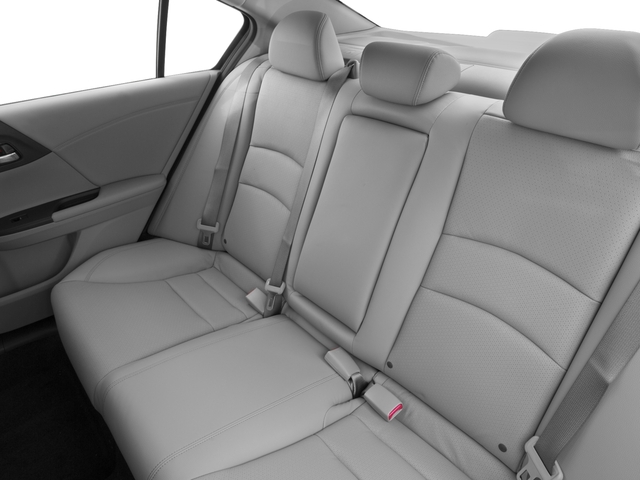 2015 Honda Accord Sedan Prices and Values Sedan 4D Touring V6 backseat interior
