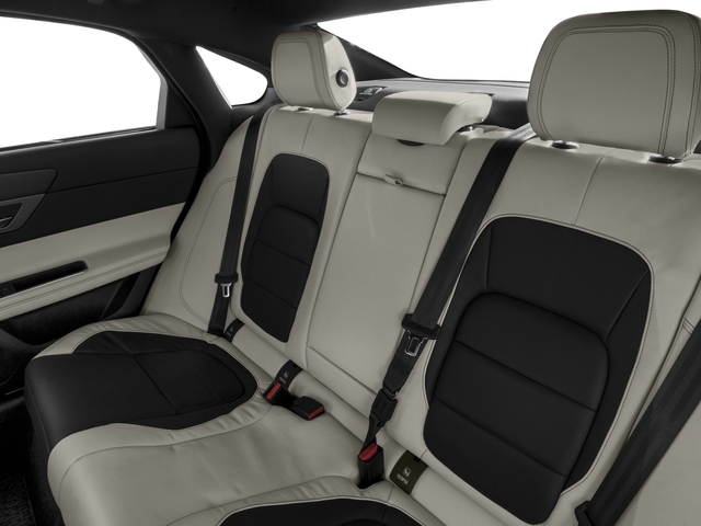 2017 Jaguar XF Prices and Values Sedan 4D 35t AWD V6 backseat interior