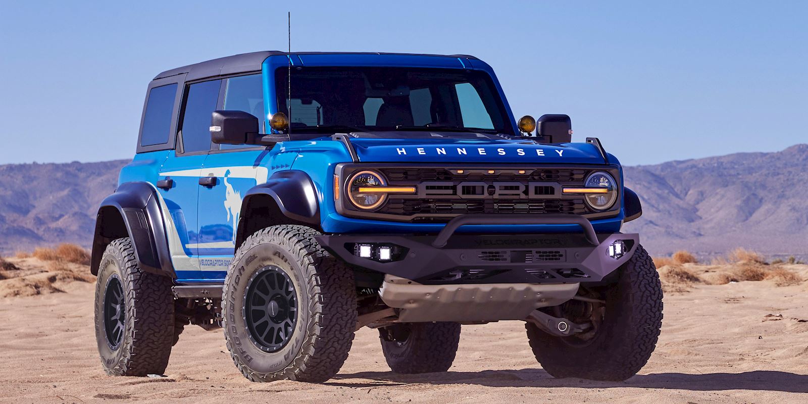 Hennessey Performance Engineering Unveils The Intimidating VelociRaptor 500 Bronco