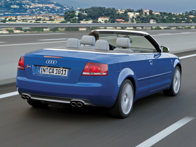 2007 Audi S4 Cabrio 2D S4 Quattro