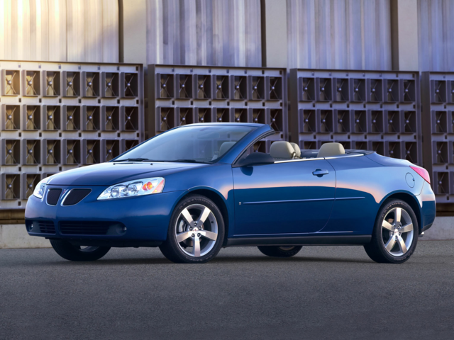2007 Pontiac G6 Convertible 2D GT