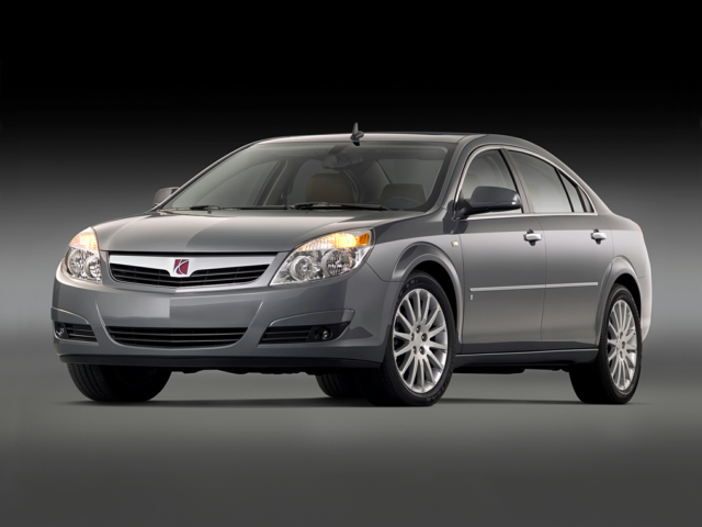 2007 Saturn Aura Sedan 4D Green Line