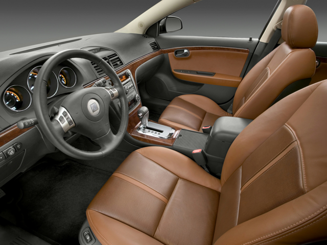 2007 Saturn Aura Sedan 4D Green Line
