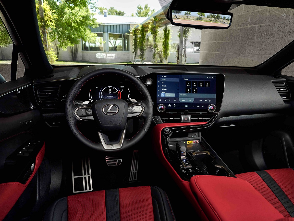2022 Lexus NX 350 F Sport Interior Dashboard