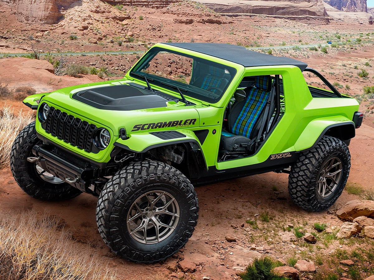 2023 Jeep Scrambler 392 Concept Front Quarter View