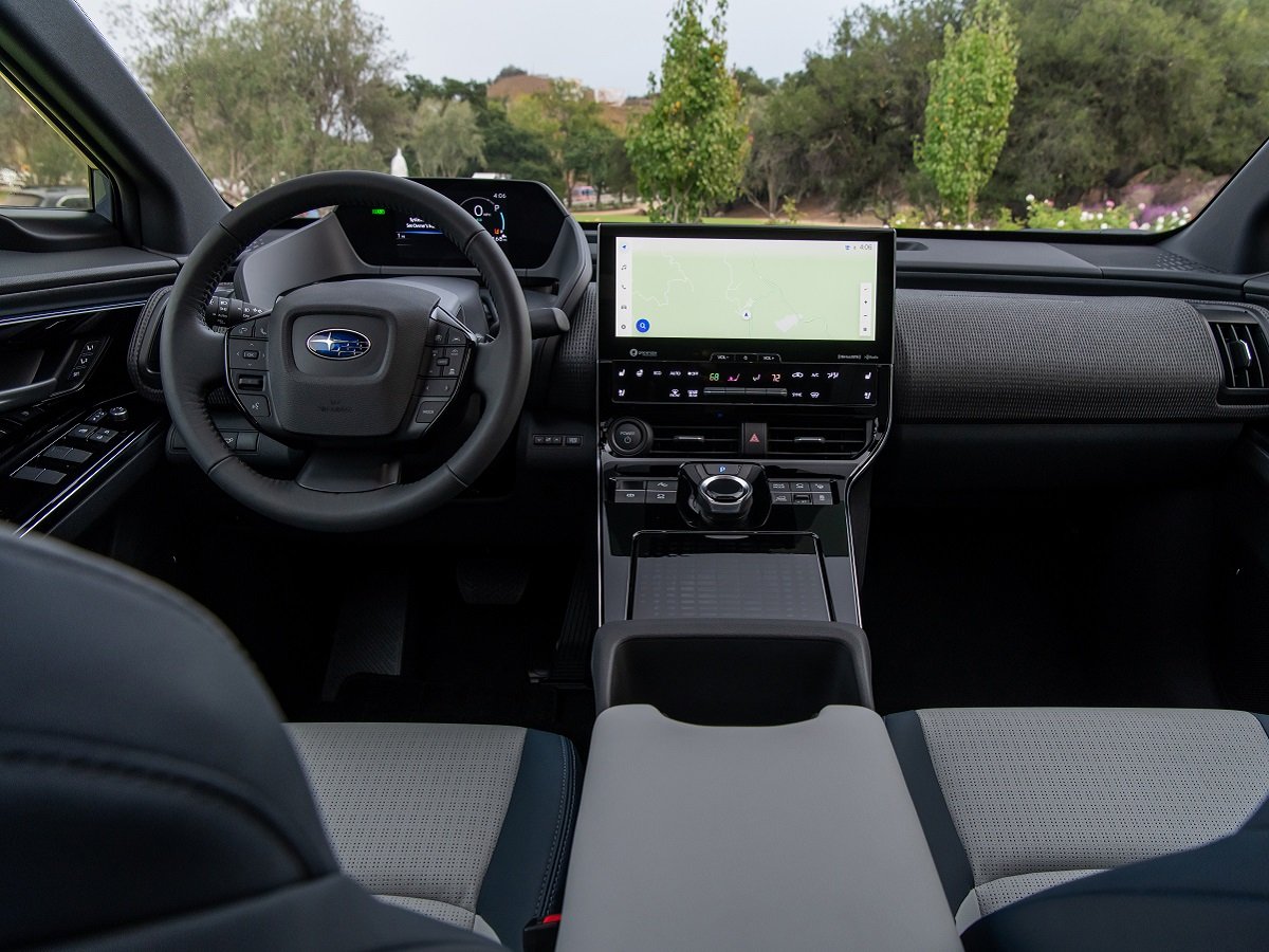2023 Subaru Solterra Interior Dashboard