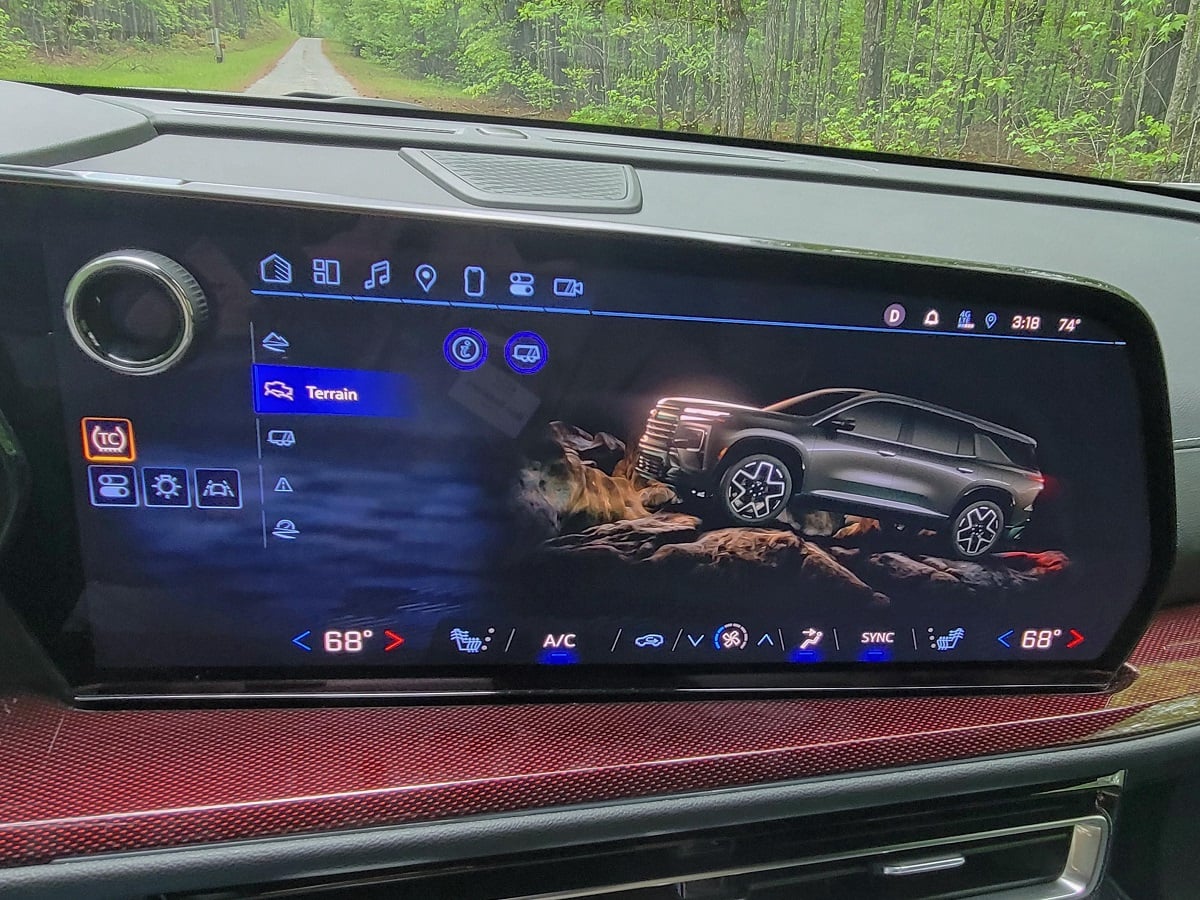 2024 Chevrolet Traverse Z71 Terrain Mode