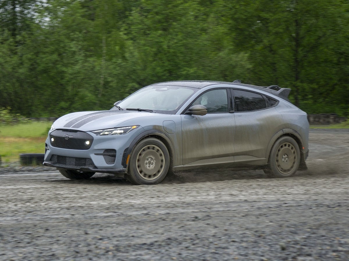 2024 Ford Mustang Mach-E Rally Gray Rally Drive