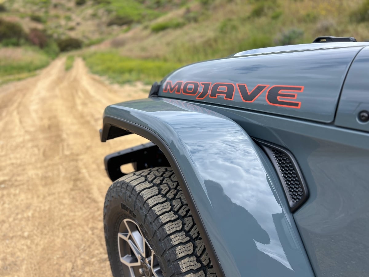 2024 Jeep Gladaitor Mojave Hood Decal