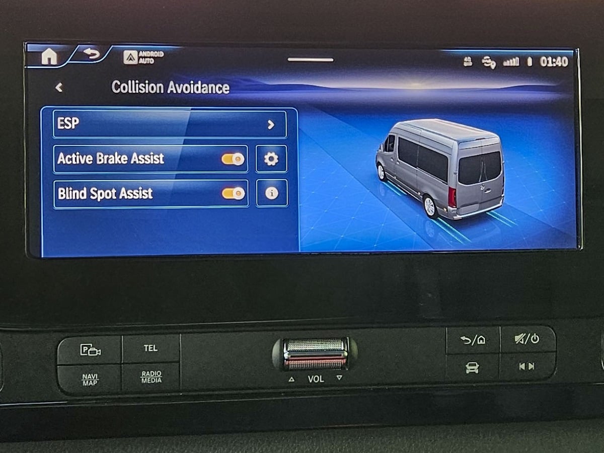 2024 Mercedes-Benz eSprinter Safety Features