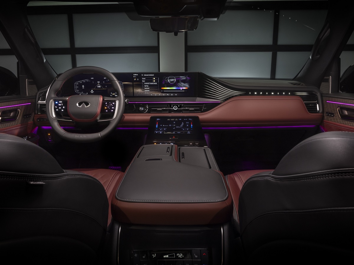2025 Infiniti QX80 Interior Dashboard