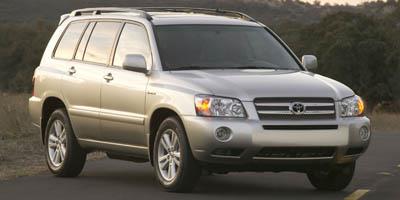 Used 2007 Toyota Highlander-V6 Utility 4D Hybrid 2WD Options