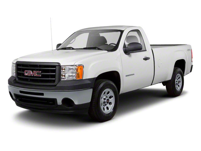 Used 2010 GMC Sierra 1500 Pickup-V8 Regular Cab Work Truck 2WD Options
