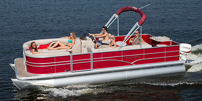 2015 Sylvan Ind 8522 MIRAGE CRUISE-N-FISH Standard Equipment, Boat