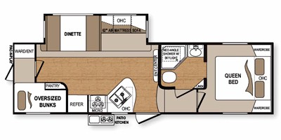 2012 Coleman by Dutchmen M-267BH Specs and Standard Equipment | JD