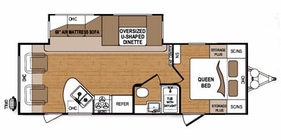 2012 Coleman by Dutchmen M-264RL Specs and Standard Equipment | JD