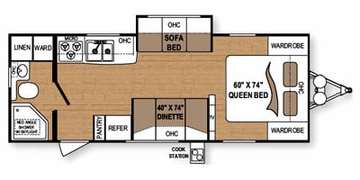 2012 Coleman by Dutchmen Ultra-Lite Series M-240RB Specs and
