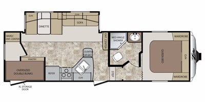 2012 Keystone RV Cougar X-Lite Series M-27 SAB Specs and Standard ...